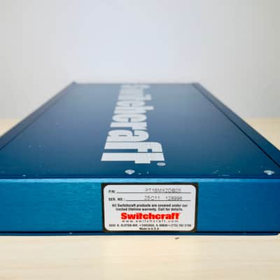 Switchcraft PT16MX2DB25 1RU XLR-to-DB25 Pass-Through Panel image 3