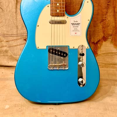 Fender Made in Japan Traditional 60's Telecaster  2022 - Lake Placid Blue image 3