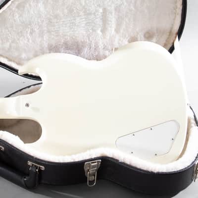 2013 Gibson SG Baritone Alpine White w/ OHSC 27" Scale image 5