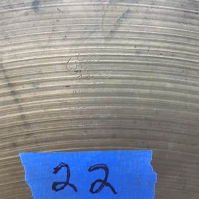 Zildjian 18" A. Zildjian '60s Stamp Ride Cymbal 1960s - Traditional image 2