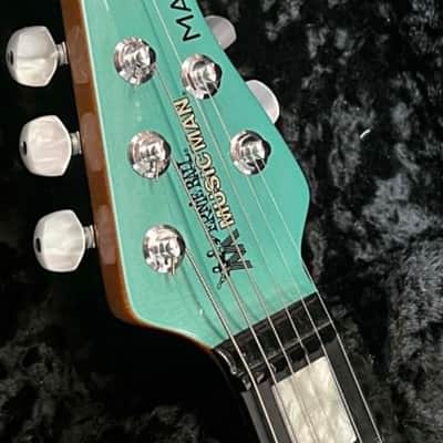 Ernie Ball Music Man Mariposa Dorado Green USA image 8