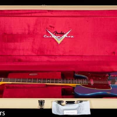 Fender Custom Shop 1964 Telecaster Relic Aged Lake Placid Blue (623) image 7