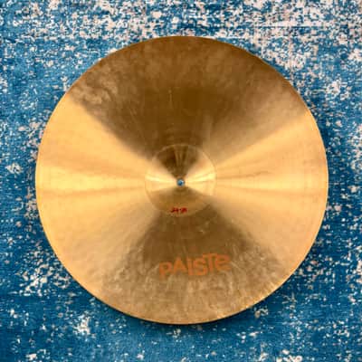 VINTAGE 22” Paiste 404 Ride 2458g image 7