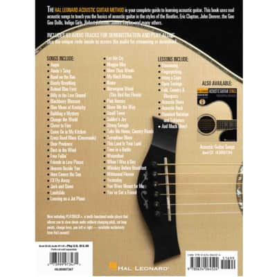 The Hal Leonard Acoustic Guitar Method, A Complete Guide With Step-By-Step Lessons & 45 Great Acoustic Songs, Book/Online Audio Pack image 5