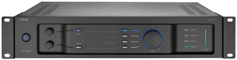 BiAmp MA120 120 Watts Class D Single Channel Mixing Power Amplifier Rack Mount image 1