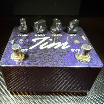 Paul Cochrane Tim V1 Overdrive-Boost, 2010s, Hand Wired - Purple image 7