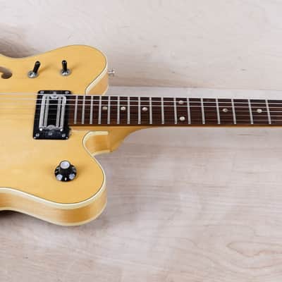 Gretsch 7607 Broadkaster Hollow Body 1975 Natural Filter'Tron Pickups Vintage USA w/ OHSC image 3