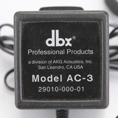 dbx AC-3 20V AC 300mA Power Supply Adaptor #39924 image 3