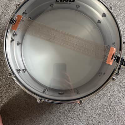 Yamaha RAS-1455 Recording Custom 5.5x14" Aluminum Snare Drum 2016 - Present - Silver/Chrome image 5
