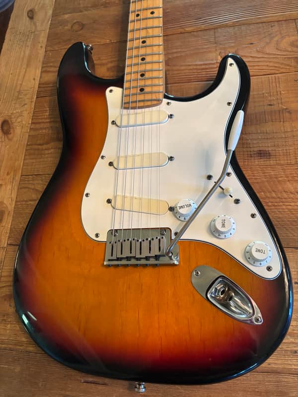Fender Strat Plus Lace Sensors TBX Wilkinson Schallers 1988 - Sunburst image 1