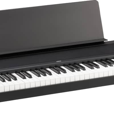 Korg B2SP-BK 88-Key Digital Piano with Stand and 3 Pedal System 2019 - Present - Black image 5