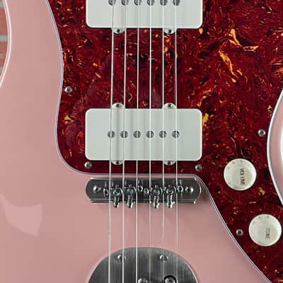 Suhr Custom Classic JM Antique Electric Guitar - Shell Pink image 5