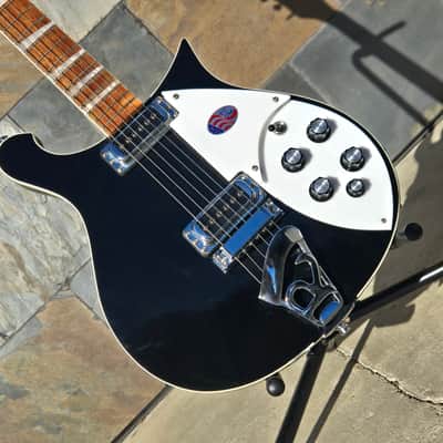 Used Rickenbacker 620 Jet Glo with Case image 6
