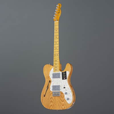 Fender American Vintage II 1972 Telecaster Thinline MN Aged Natural - Electric Guitar image 8