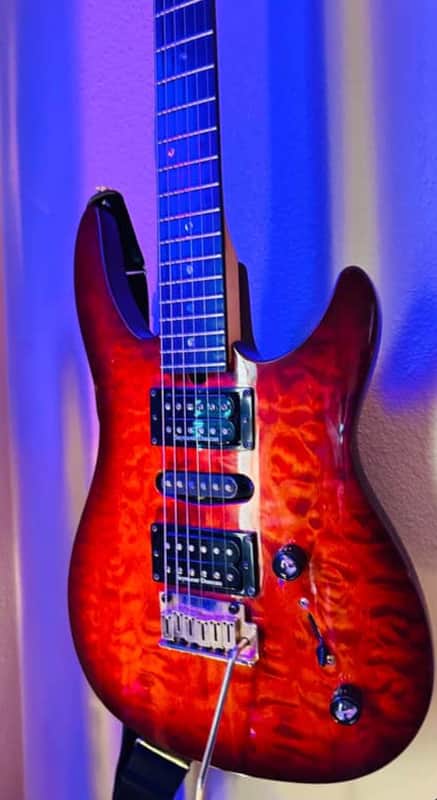 ‘05 Brian Moore | iM-2000 | Quilted Tobacco Burst | Korea image 1