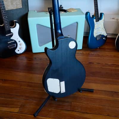 ‘17 Epiphone Les Paul Standard Pelham Blue image 4