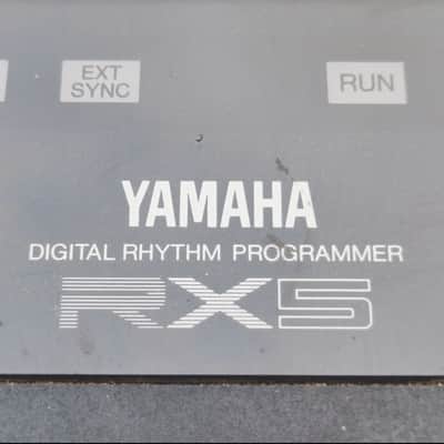 Yamaha RX5 Digital Rhythm Programmer 1986 - Black image 2