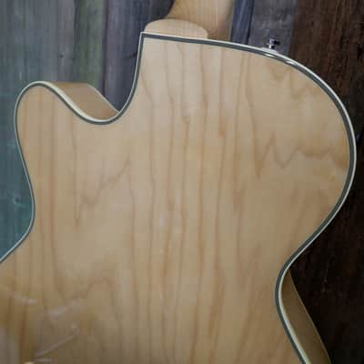 Cort BECK-6 Joe Beck Signature w/ Charlie Christian style Pickups early 2000's - Natural w/ Hard Case image 22