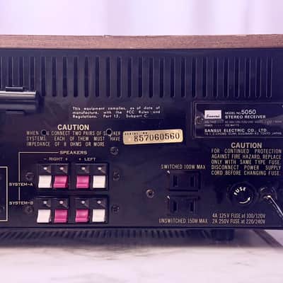 🎶 Sansui 5050 Vintage Stereo Receiver | Serviced | Partial Recap | LED Upgrade | 3+ Hour Bench Tested image 14