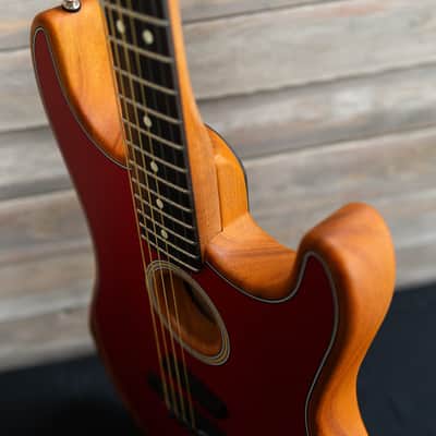 Fender American Acoustasonic Stratocaster - Dakota Red (IT-S) image 8
