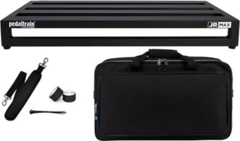 Pedaltrain JR MAX Pedalboard, 28" x 12.5" w/ Softcase, Black image 1