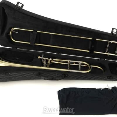 Antoine Courtois Legend 420 Professional Trombone - F Attachment - Yellow Brass Bell - Clear Lacquer (LegTbn420YRd2) image 3