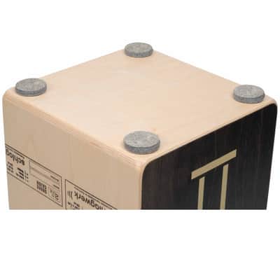 Schlagwerk Cajon 2in-one Snare Large Black image 3