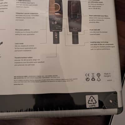 AKG C414 XLII/ST Stereo Matched Pair 2010s - Black image 3