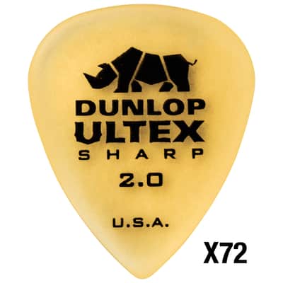 433R200 Ultex Sharp 2mm Sachet de 72 Dunlop image 1
