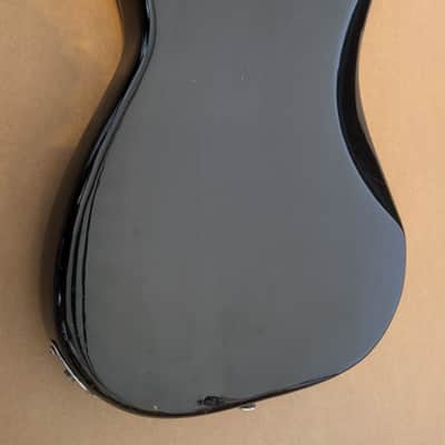 2004 Squier by Fender 51 Strat/Tele Hybrid Electric Guitar - Black Maple Neck image 11