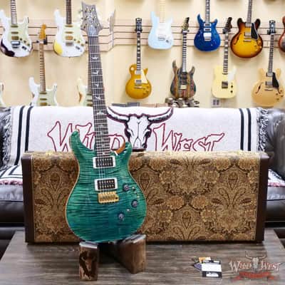 PRS Wild West Guitars 25th Anniversary Limited Run Wood Library Artist Package Custom 24 Piezo Laguna (Private Stock Color) 7.85 LBS (US Only / No International Shipping) image 6