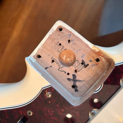 Fender Vintera ‘60s Jazzmaster - Olympic White w/Mighty Mite replacement neck image 10