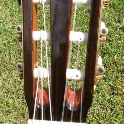 1986 Kazuo Yairi H-5 Hermann Hauser Model Classical Guitar - Natural+Hard Case image 8