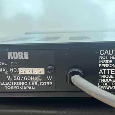 Korg SDD-3000 Digital Delay 1980s - Black image 10