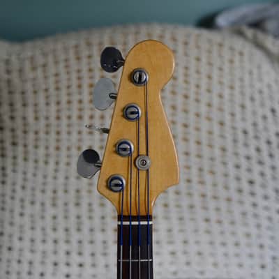 1969 Fender Mustang Bass Black Refin image 9