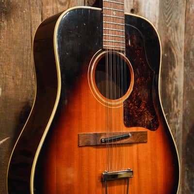 Gibson B-45-12 1966 - Sunburst image 9