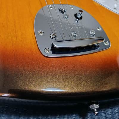 *RARE* 2021 Fender Japan Hybrid II Jazzmaster 75th anniversary - Limited Edition Sparkle Metallic 3-Color Sunburst M3TS - Full Set MIJ image 12