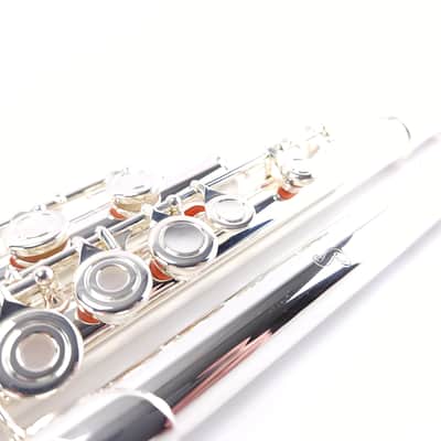 Samperi Spectrum 14k GOLD Riser Intermediate Flute B Ft by Haynes Amadeus Makers image 6
