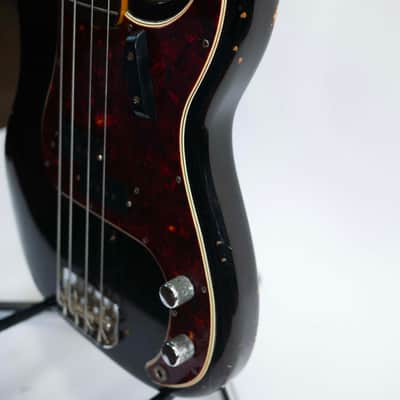 Fender Precision Bass with Rosewood Fretboard 1964 - Black Refin image 6