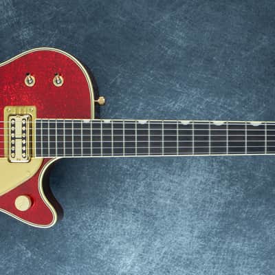 Gretsch G6129TG-59VS Limited Edition Sparkle Jet Ebony Red Sparkle image 2