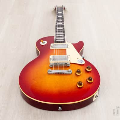 1989 Burny Super Grade RLG-60 ‘59 Model Burst w/ VH-1 Humbuckers, Japan Fernandes image 10