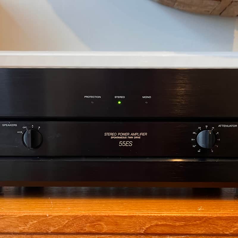 90 s Sony TA-N55ES power amplifier Black