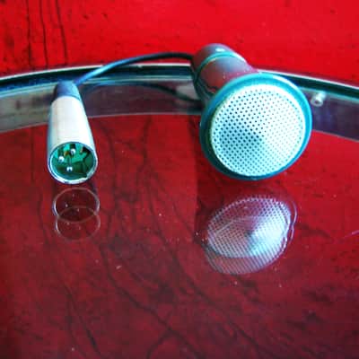 Vintage 1960's Shure 420 controlled magnetic microphone high Z harp mic w accessories 425 430 415 image 5
