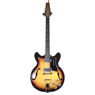Baldwin 706 60s Hollowbody Electric Guitar, Sunburst image 3
