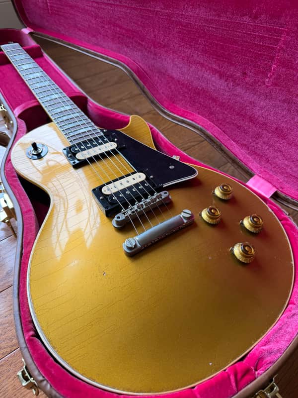 2026 Gibson Custom Shop Les Paul Standard ‘57 Reissue R7 Murphy Light Aged Limited Edition - Double Gold Dark Back image 1