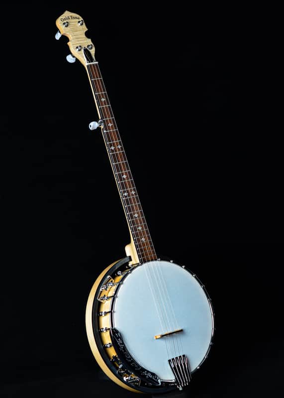 Gold Tone CC-100R Cripple Creek 5-String Resonator Banjo Natural image 1