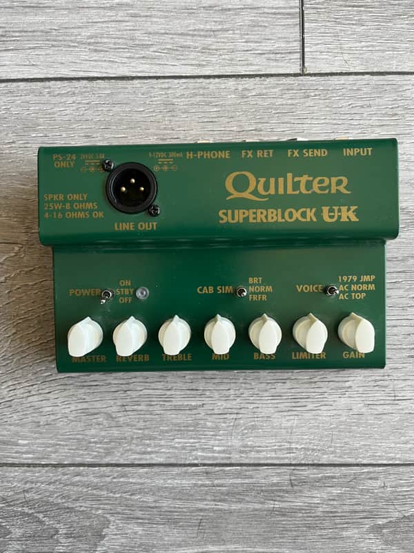 Quilter SuperBlock UK 25-Watt Pedalboard Guitar Amp