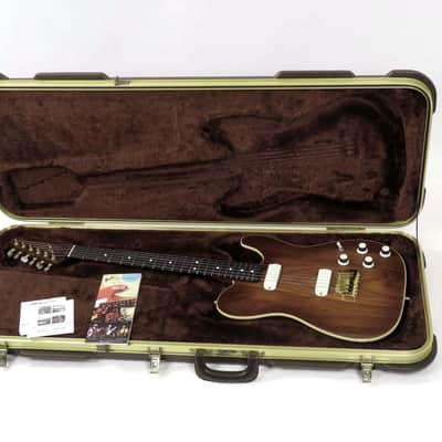 1983 Fender Telecaster Walnut Elite - Rare Model with Beautiful Wood Grain - Original Case and Fender Price List image 20