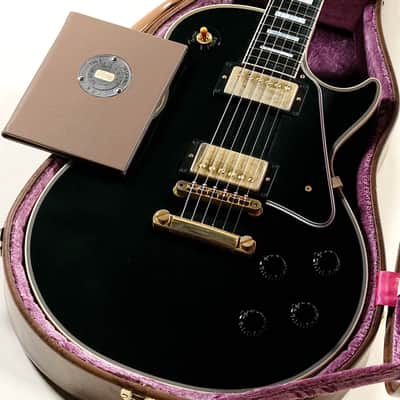 Gibson Custom Shop True Historic 1957 Les Paul Custom Ebony 2017 [7 7195] (06/25) image 1