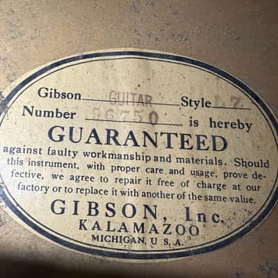 1940 Gibson L-7 Acoustic Archtop with MOP Block Inlays image 16